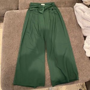 Green pants